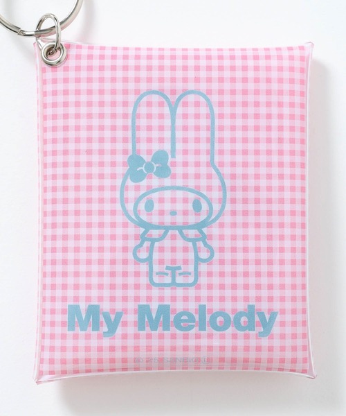 Me%（ミィパーセント） ポーチ 「マイメロディ」カラビナツキクリア