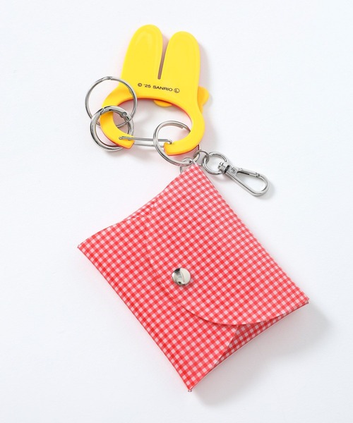 Me%（ミィパーセント） ポーチ 「マイメロディ」カラビナツキクリア