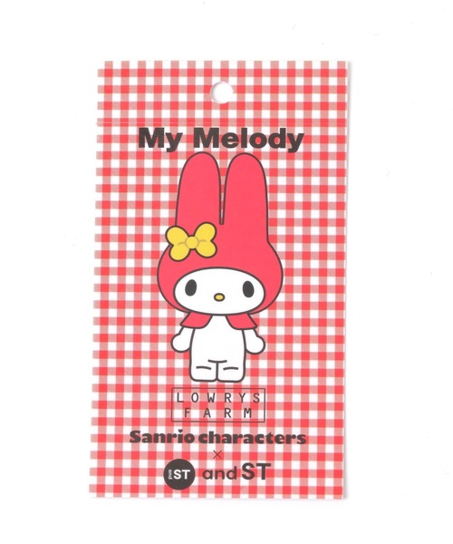 Me%（ミィパーセント） ポーチ 「マイメロディ」カラビナツキクリア
