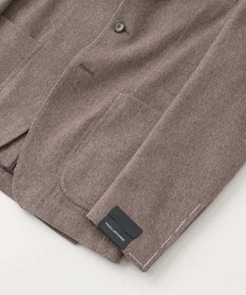 【NEW】エディフィス（EDIFICE）/TAGLIATORE (タリアトーレ)  WoolCashmere Solid JK EDIFICE（エディフィス） コート ジャケット TAGLIATORE (タリアトーレ