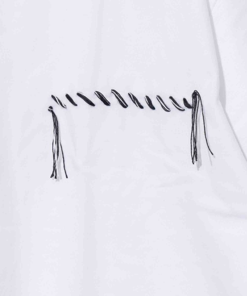 「MAISON SPECIAL」 半袖Tシャツ 1 ブラック メンズ_画像3