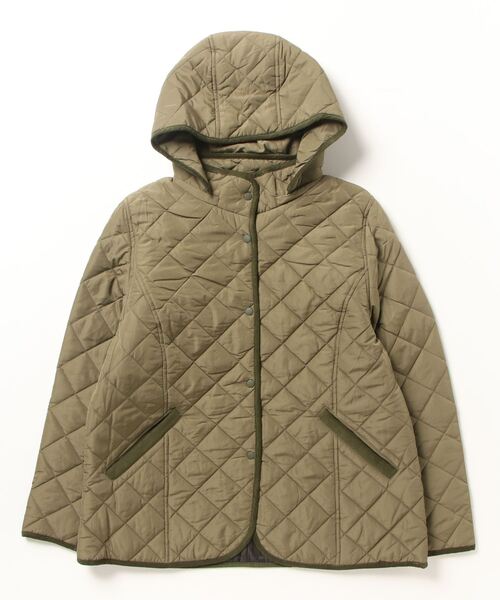 「BEAMS HEART」 ブルゾン LARGE オリーブ レディース_画像2