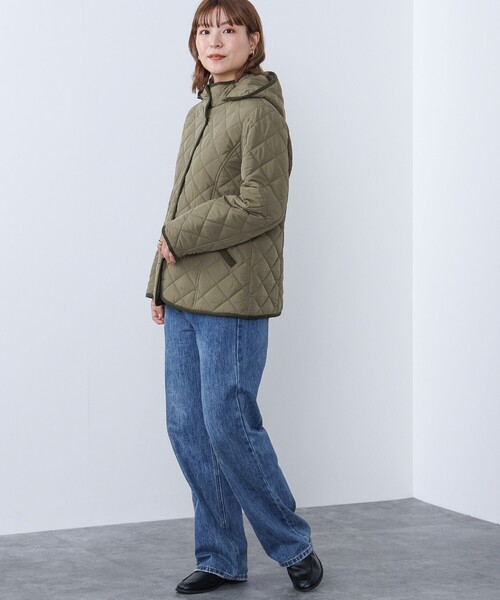 「BEAMS HEART」 ブルゾン LARGE オリーブ レディース_画像7