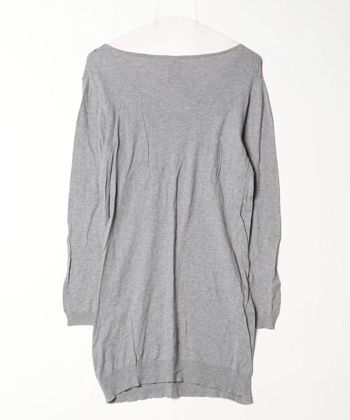 「CLOTH&CROSS」 ニットワンピース - グレー レディース_画像2
