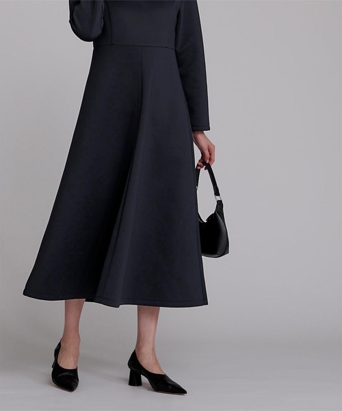 「ur's」 長袖ワンピース L ホワイト レディース_画像5