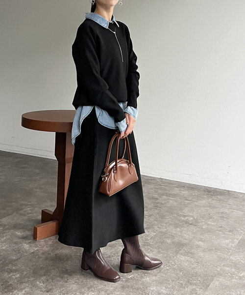 「Chez toi」 セットアップ FREE ブラック レディースの画像6