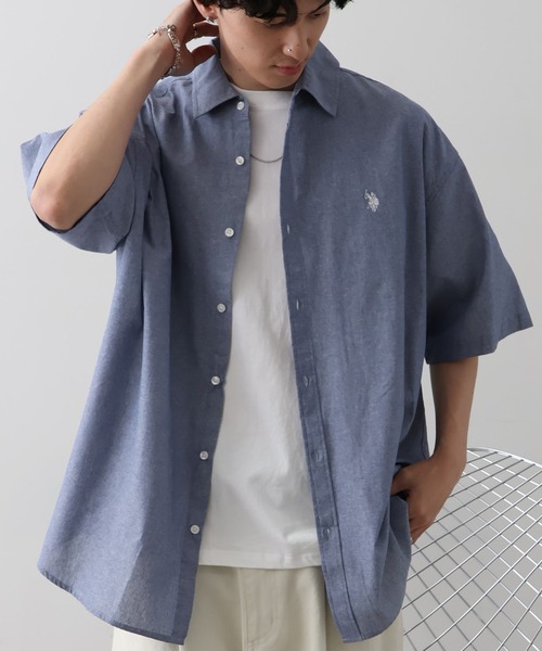 U.S. POLO ASSN.（ユーエスポロアッスン） シャツ 半袖 「U.S. POLO
