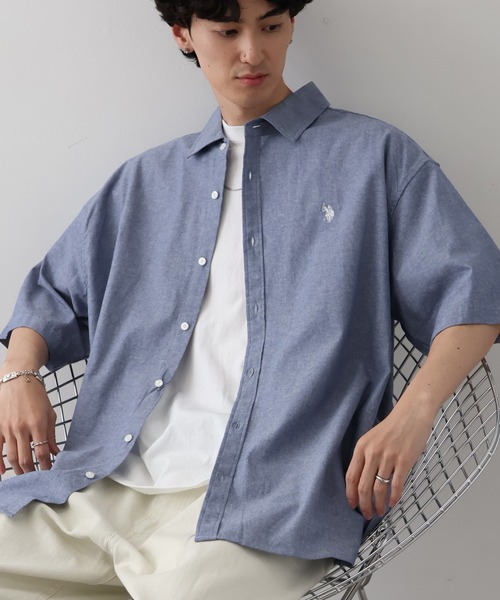 U.S. POLO ASSN.（ユーエスポロアッスン） シャツ 半袖 「U.S. POLO
