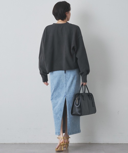 「Whim Gazette」 スウェットカットソー FREE グレー レディース