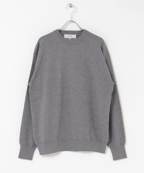 「URBAN RESEARCH ROSSO MEN」 長袖ニット LARGE グレー メンズ_画像7