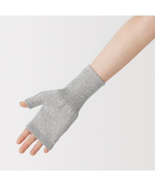 無印良品（MUJI） アームカバー uvカット UVカット強撚コットン