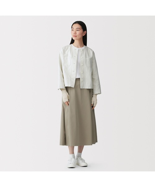 無印良品（MUJI） アームカバー uvカット UVカット強撚コットン