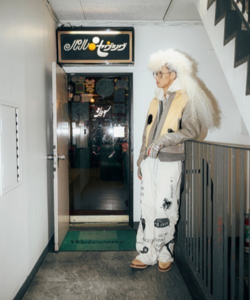 SEVESKIG（セヴシグ） ワイドパンツ スウェットパンツ ジャージ