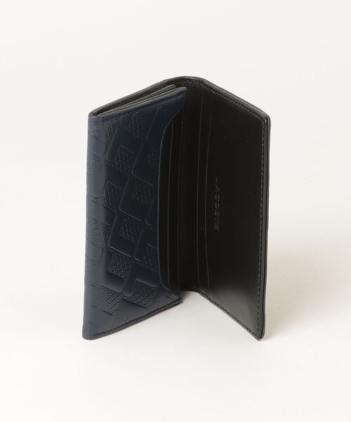 ✨️新品✨️LACOSTEネイビー本革名刺、カードケース定価より5200円引きです✨️ LACOSTE（ラコステ） カードケース FREE ネイビー メンズ : ZOZOTOWN
