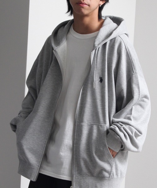 U.S. POLO ASSN.（ユーエスポロアッスン） ジップアップパーカー LL 