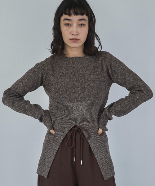 「feepur」 長袖ニット MEDIUM ブラック レディース_画像9