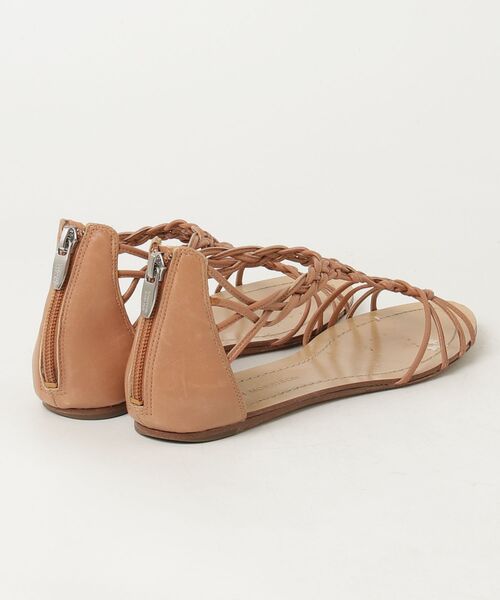 「SIGERSON MORRISON」 フラットサンダル US7 ブラウン レディース_画像2