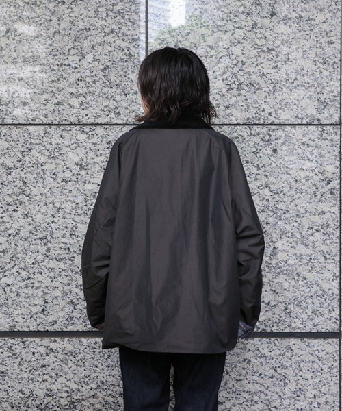 「Barbour」 ブルゾン 42 セージグリーン メンズ_画像5