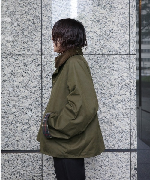 「Barbour」 ブルゾン 42 セージグリーン メンズ_画像7