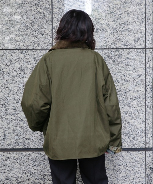 「Barbour」 ブルゾン 42 セージグリーン メンズ_画像8