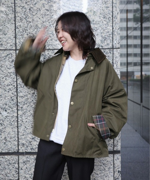「Barbour」 ブルゾン 42 セージグリーン メンズ_画像9