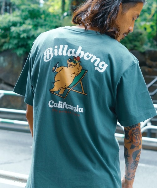 「BILLABONG」 半袖Tシャツ SMALL ホワイト メンズ_画像2