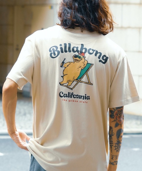 「BILLABONG」 半袖Tシャツ SMALL ホワイト メンズ_画像3