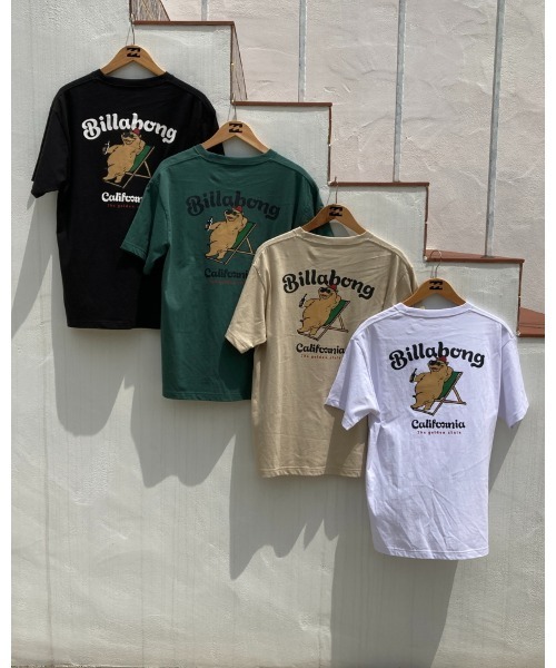 「BILLABONG」 半袖Tシャツ SMALL ホワイト メンズ_画像5