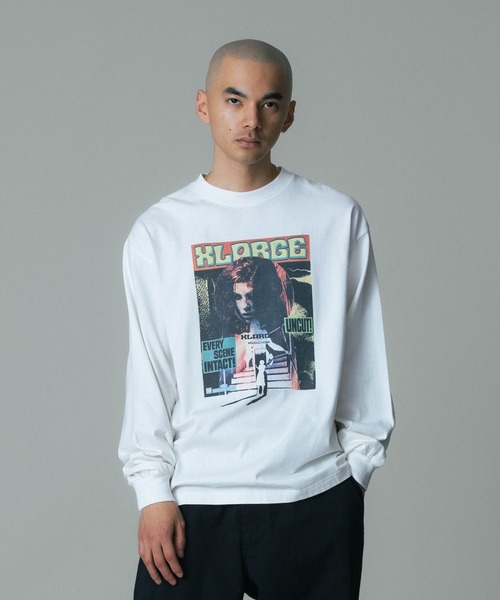 XLARGE（エクストラ ラージ） tシャツ UNCUT L/S TEE メンズ
