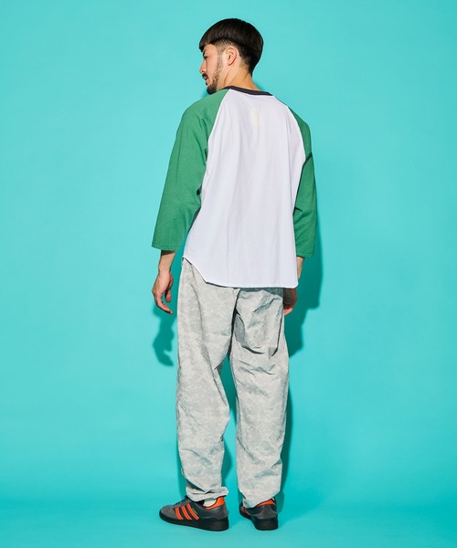 「WALLA WALLA SPORT」 長袖Tシャツ X-LARGE マスタード メンズ_画像3