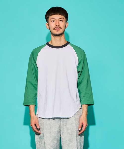 「WALLA WALLA SPORT」 長袖Tシャツ X-LARGE マスタード メンズ_画像5