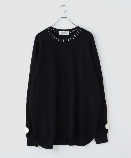 DISCOVERED（ディスカバード） tシャツ BONE CROCHET WAFFLE CUTSEWN