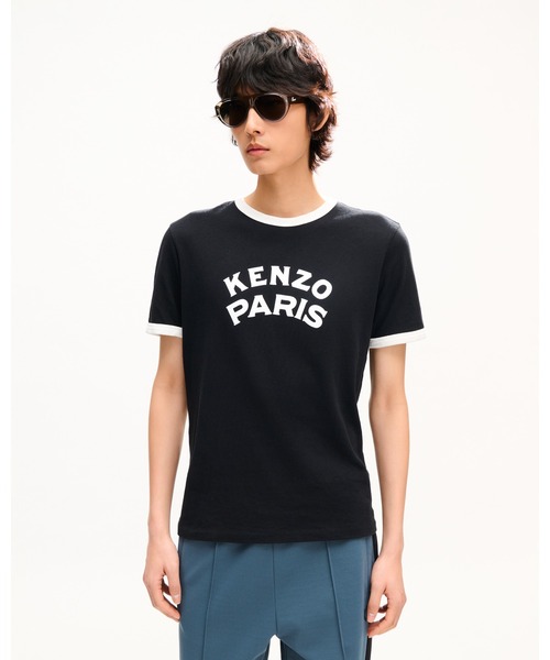 KENZO（ケンゾー） tシャツ 'KENZO Paris Emblem' スリム Tシャツ イン