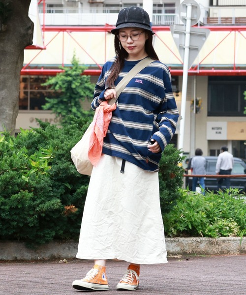 「KRIFF MAYER Lady's Collection」 長袖カットソー MEDIUM ナチュラル レディース_画像3