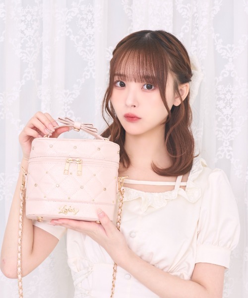 LAFARY（ラファリー） ショルダーバッグ バッグ ビジューキルティング