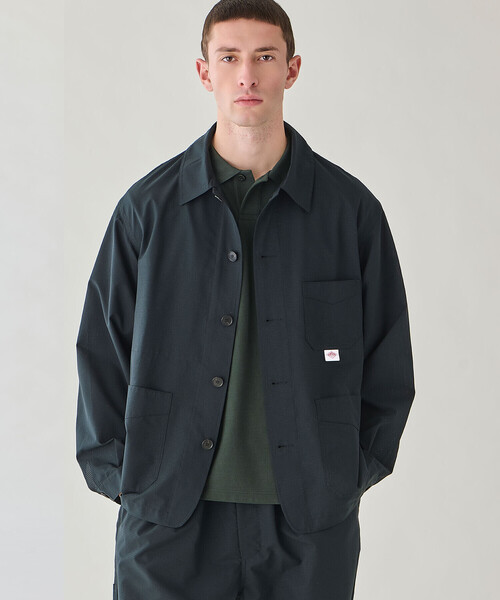 Danton（ダントン） カバーオール 42 ネイビー メンズ : ZOZOTOWN