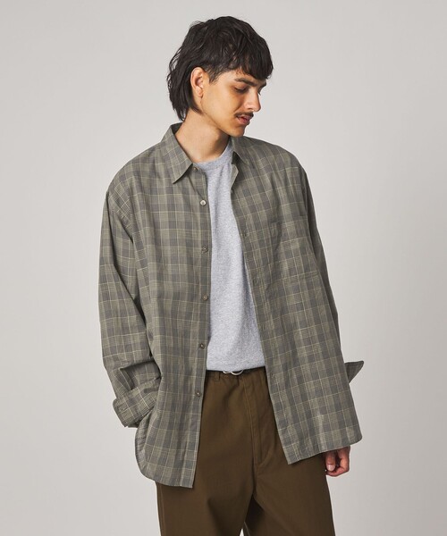 STEVEN ALAN（スティーブンアラン） シャツ スラブ チェック