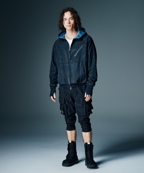 glamb（グラム） カーゴパンツ Sarrouel Rib Cargo Pants / サルエル