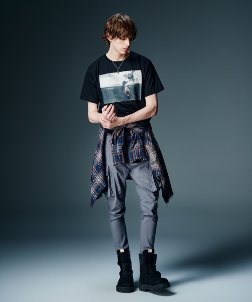 glamb（グラム） カーゴパンツ Sarrouel Rib Cargo Pants / サルエル