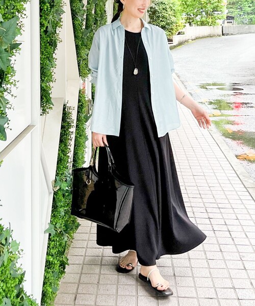 「NOLLEY'S Sophi」 長袖シャツ 38 ホワイト レディース_画像2