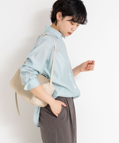 「NOLLEY'S Sophi」 長袖シャツ 38 ホワイト レディース_画像8