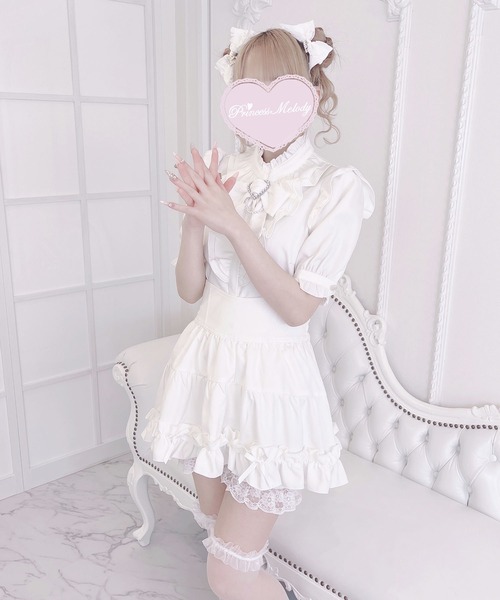 「MA*RS」 「princess melody」半袖ブラウス FREE ブラック レディース_画像8
