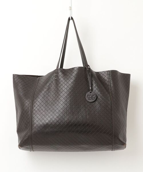 【極美品】ボッテガヴェネタ　トートバッグ　イントレッチオ　ミラージュ　ブラウン系 BOTTEGA VENETA（ボッテガ・ヴェネタ） イントレッチオ ミラージュ