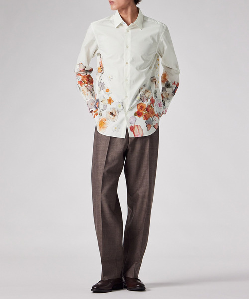 Paul Smith（ポール・スミス） シャツ Climbing Floral” プリント