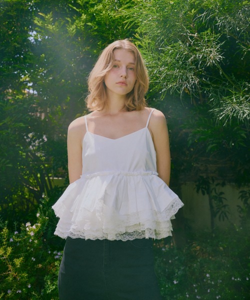 キャミソール Lace Flare Camisole Top（レースフレアキャミソールトップ）の画像