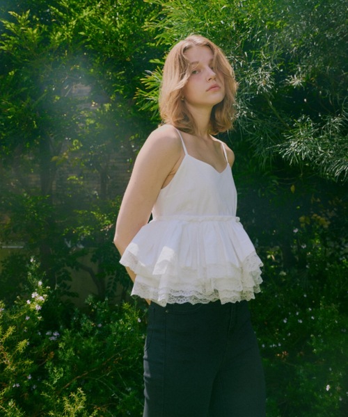 キャミソール Lace Flare Camisole Top（レースフレアキャミソールトップ）の画像