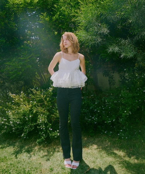 キャミソール Lace Flare Camisole Top（レースフレアキャミソールトップ）の画像