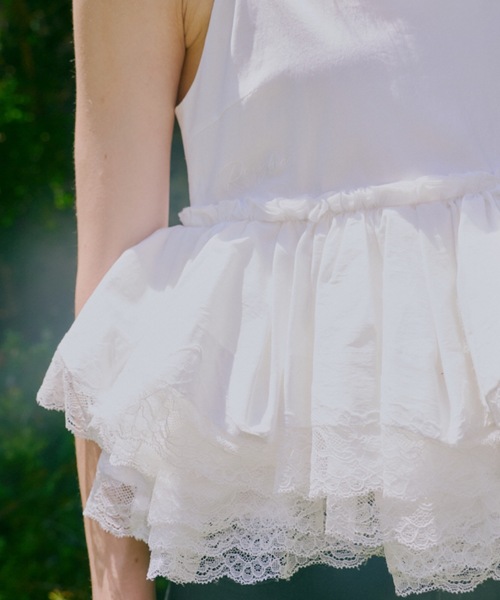 キャミソール Lace Flare Camisole Top（レースフレアキャミソールトップ）の画像