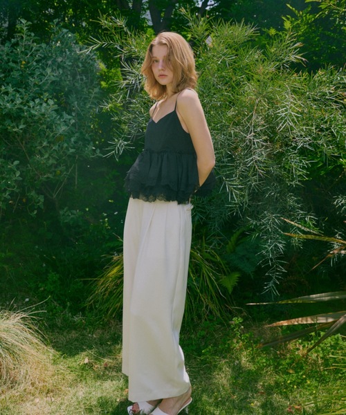 キャミソール Lace Flare Camisole Top（レースフレアキャミソールトップ）の画像