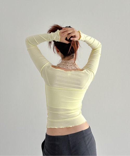 BASERANGE（ベースレンジ） tシャツ Baserange Husk long sleeve tee